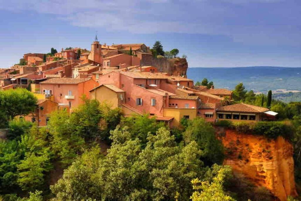 Soleil D'Ocre - Bastide A Roussillon Villa Roussillon en Isere Kültér fotó